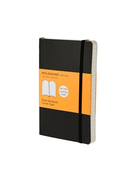 Moleskine Xl Boy Esnek Kapak Çizgili Defter Siyah