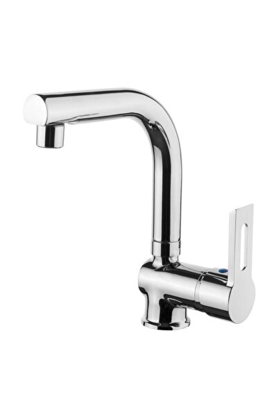 Vilas Defne T-Mix Swan Sink Faucet with Brass Pipe