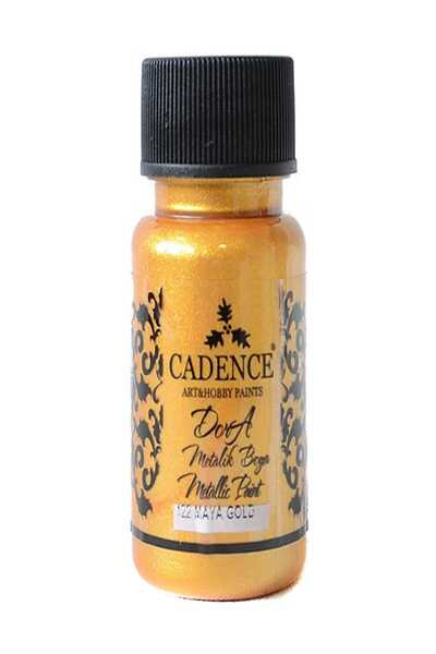 Cadence Dora Simli Metalik Boya 122-Maya Altın 50ml