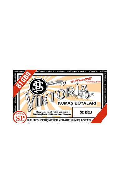 Viktoria Kumaş Boyası Bej (Adet) Viktoria