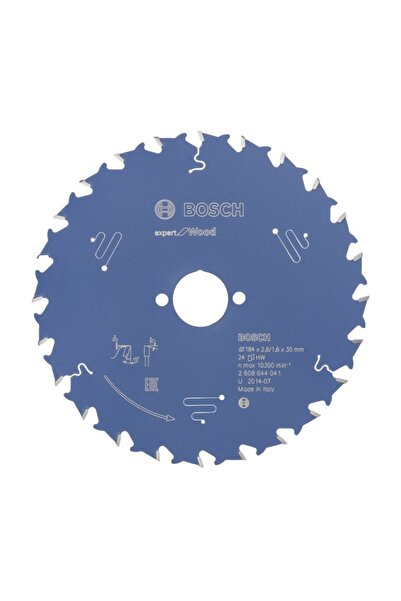 Bosch DAİRE TESTERE - EXPERT FOR WOOD 184*30 MM 24 DİŞ