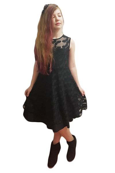 DobaKids Girl's Lace Evening DressDress