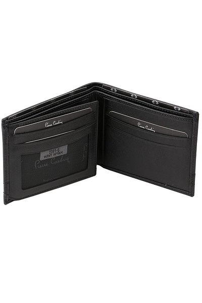 Pierre Cardin Men's Black Wint Stripe Wallet 2361WS-1 KRVT8690002222196