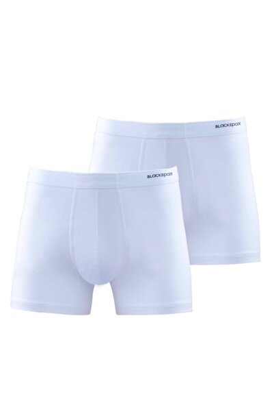 Blackspade Boxer pentru bărbați, pachet de 2, cu potrivire largi 9626 - alb