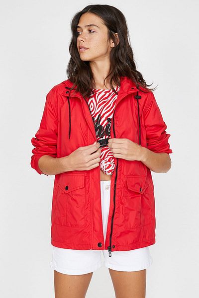 Koton Regenjacke - Rot - Puffer