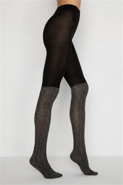 Penti Ash Melange Diamond Pantyhose