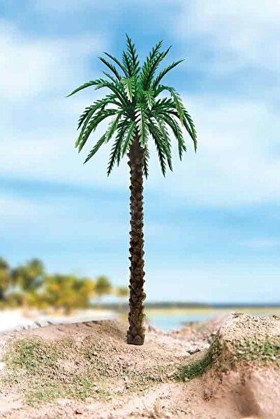 Genel Markalar Maket 2'li Açık Yeşil Palmiye 5cm