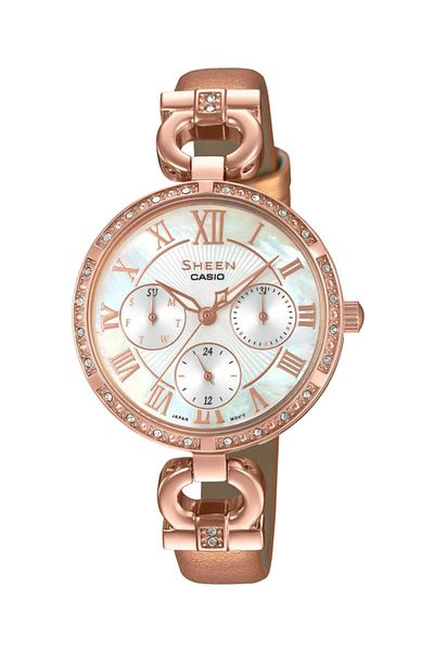 Casio SHEEN Women Analog Watch SHE-3067PGL-7BUDF