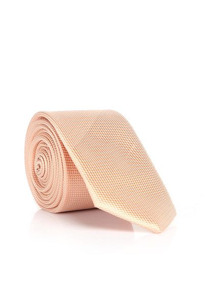 Gaffy Πούδρα Slim Fit Μονόχρωμη Υφαντή Γραβάτα / DDK-38