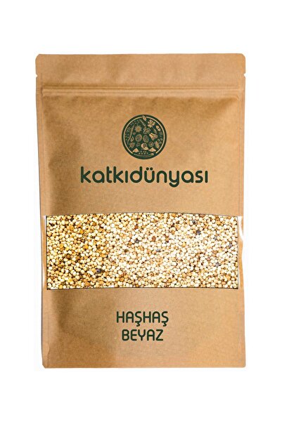 Katkı Dünyası Haşhaş Beyaz 500 Gr