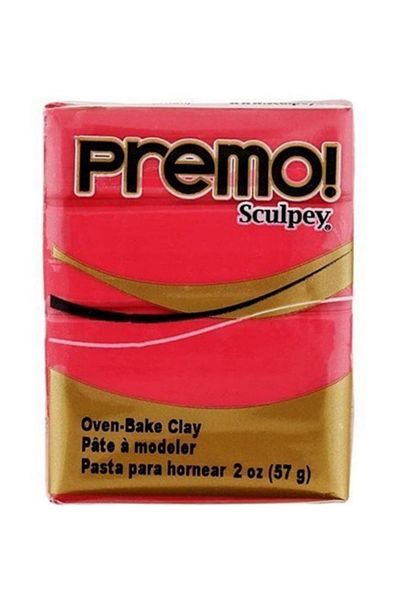 Sculpey Premo Polymer Clay 57g 5382 Cadmium Red Hue