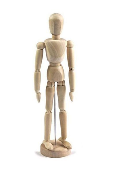 Lefranc Bourgeois Model Mannequin Male 50 cm Wood