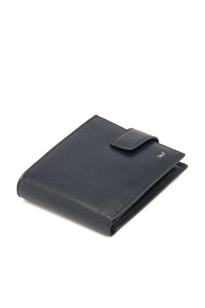 Tergan Genuine Leather Navy Blue Leather Men's Wallet S1CE00001109