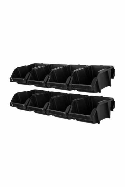 MANO S-10-Set 8Li Duvar Tipi Avadanlık Seti Siyah