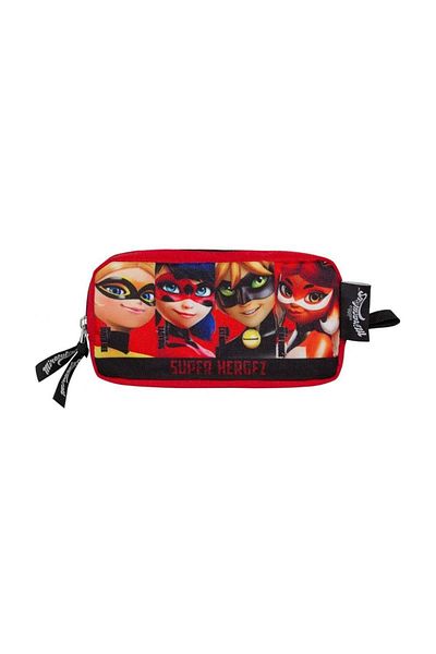 Miraculous Unisex Two-Compartment Ladybug Character Pen Holder