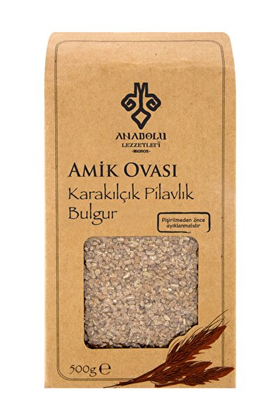 Anadolu Lezzetleri Amik Ovası Karakılçık Pilavlık Bulgur 500 g