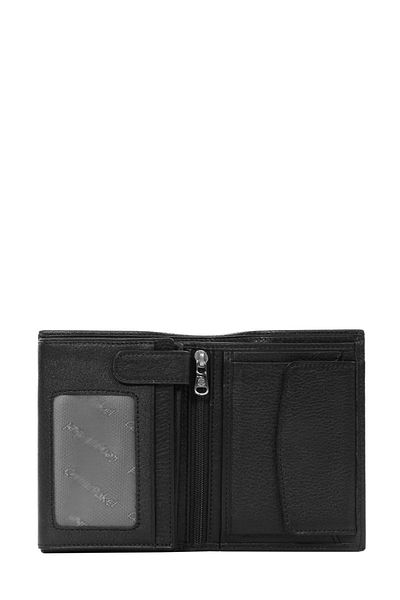 CENGİZ PAKEL Genuine Leather Men's Black Wallet 13690