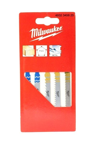 Milwaukee Dekupaj Bıçağı 5'li Paket (METAL KESİM) 55mm T4932254063