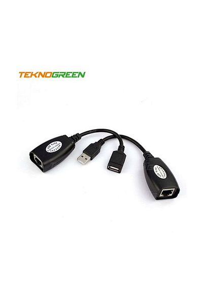 TEKNOGREEN TKU-9050 USB RJ45 موسع 50 متر