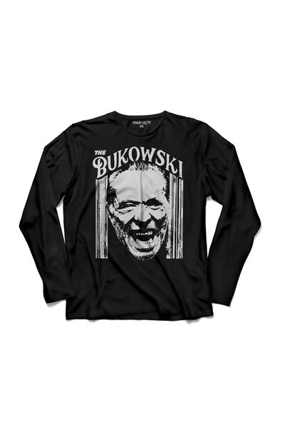 Kendim Seçtim Majica dugih rukava Charles Bukowski Štampano za decu T-shirt