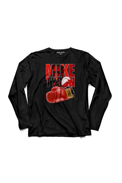 Kendim Seçtim Tricou cu mânecă lungă Mike Tyson Boxing Fight Boxer Champion Champions