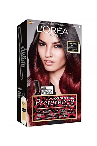 L'Oreal Paris Saç Boyası - Ombre By Preference Kızıl 3600522486497