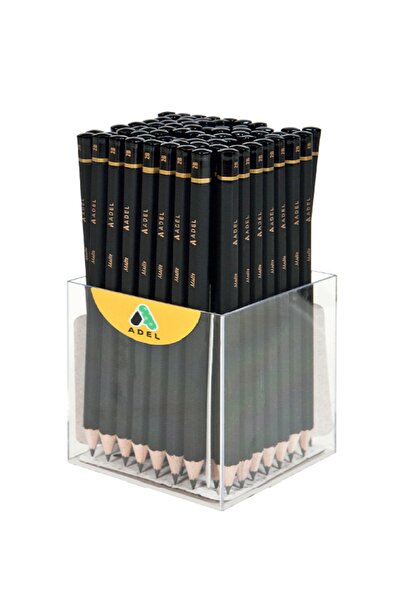 Adel Matte Klasik Kurşun Kalem 72`li Kap