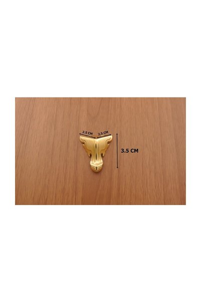 Azimkar Hırdavat Kelebek Çeyiz Süs Sandıkları İçin Minik Lükens Ayak (3.5 Cm)...