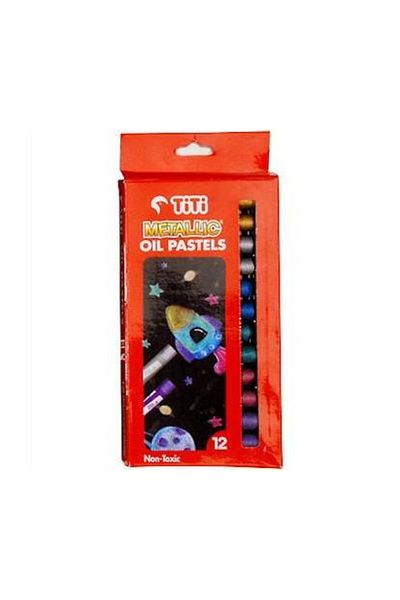 Titi Pastel Metallic Color - 12 Paint Set
