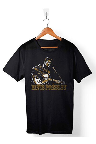 Kendim Seçtim Tricou unisex cu imprimeu Elvis Presley Rock'n Roll King