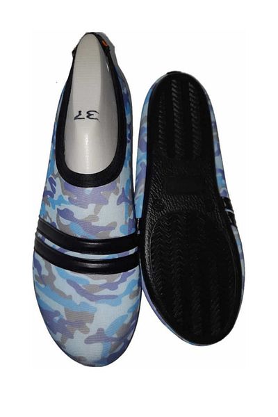Savana Pantofi de mare unisex cu camuflaj albastru mk2019