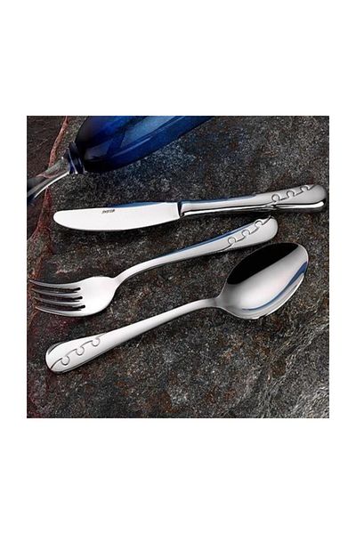 İnter Steel Grape Satin Model 12 Pieces Dessert Spoons - Dessert Spoons