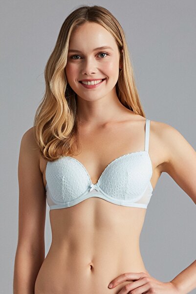 Penti Жіночий блакитний бюстгальтер Laluce Lace