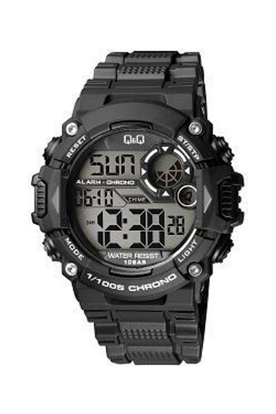 Q&Q Men's Black Wristwatch