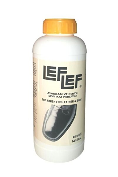 LEFLEF Ayakkabı Cilası. 1000ml. Otomatik Makine Yedeği. 800401