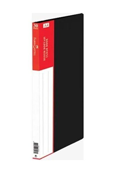 Faber Castell Dosar catalog negru Faber-Castell cu 30 de inserții