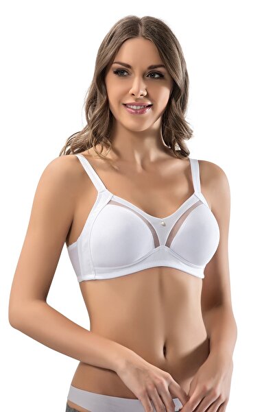 OBJE Women's Ecru Minimizer Bra