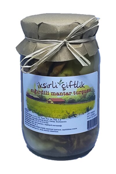 İksirli Çiftlik Sığırdili Mantar Turşusu 350 gr.