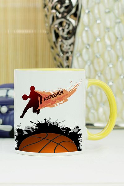 Hediyelen Coach Mug Cup Yellow