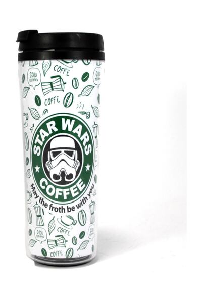 Modaroma Star Wars Coffee Good Morning Multi Color Termos Bardak Mdr573