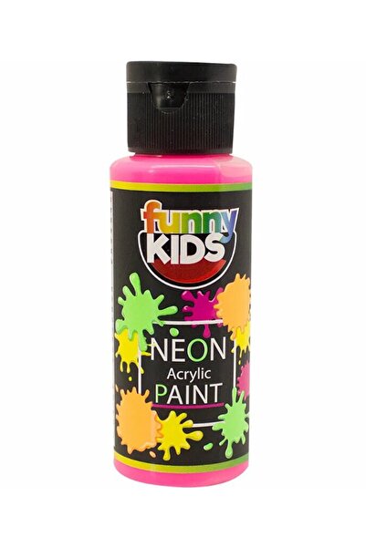 Rich Funny Kids Neon Akrilik Boya 70cc - 4802 Pembe