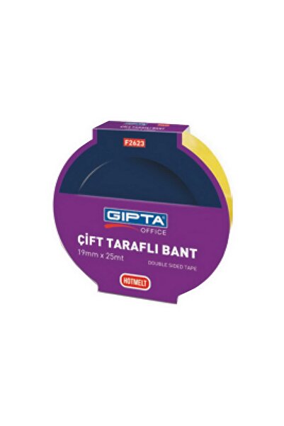 Gıpta 15 mm x 25 Metre Çift Taraflı Bant (15x25) (F2624)