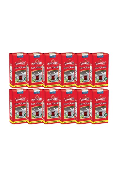 Çaykur Çay Çiçeği 500 Gr X 12 Adet = 6 Kg Dökme Çay