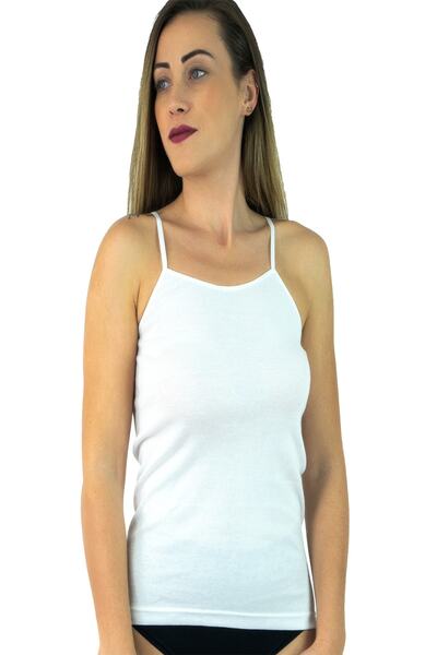 Berrak Жіночий чорний 3-пакетний набір прозорих класичних майок на бретельках