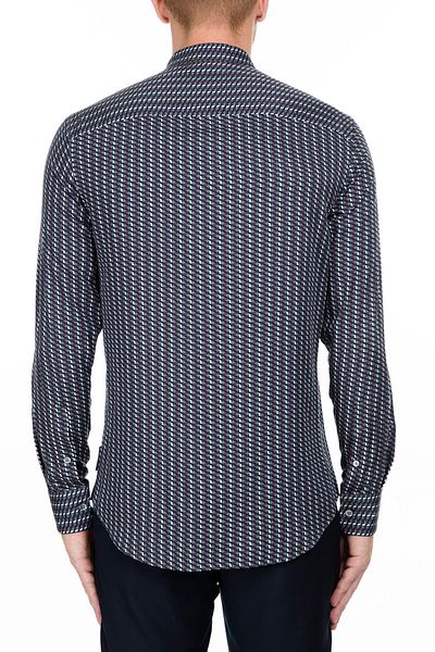 Emporio Armani Мъжка тъмносиня риза 41SMRL 411F7 018