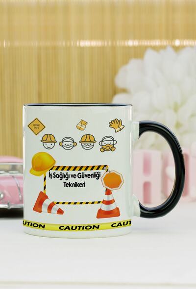 Hediyelen Professional Health and Safety Specialist Mug Cup Black