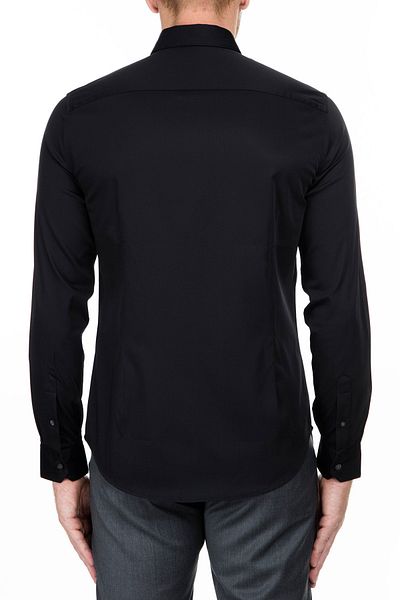 Armani Exchange Ανδρικό μαύρο πουκάμισο 8NZCBD ZN10Z 1200