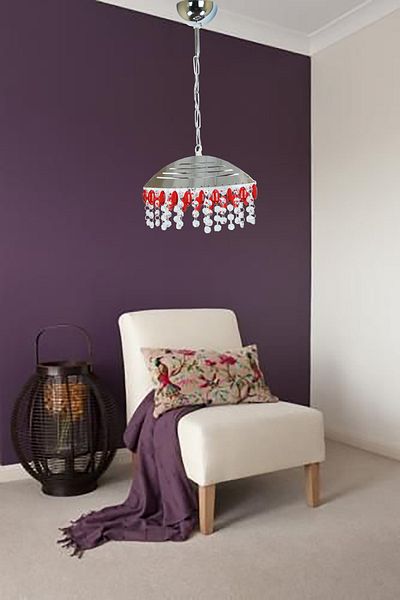 VENON Güven Chandelier Ukte Single Kt Red Chandelier