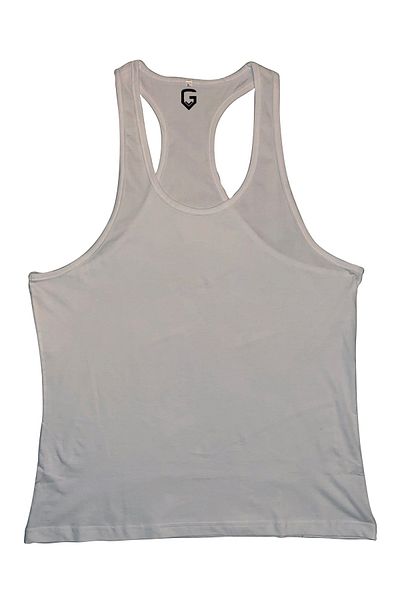 TOP GLORY FITNESS GYM TANK TOP ATHLETE ATHLETE WHITE TTGT5025W