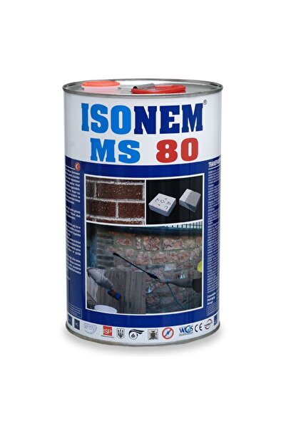 Isonem Ms 80 Doğal Görüntüyü Bozmayan Şeffaf Dış Cephe Su Yalıtımı 3,5 L